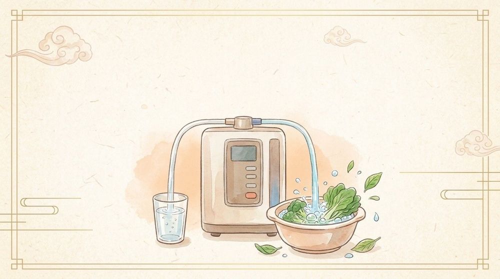 一部水機兩種水：飲用同清潔點分？強鹼性水、強酸性水、美容水實際用途一次講清