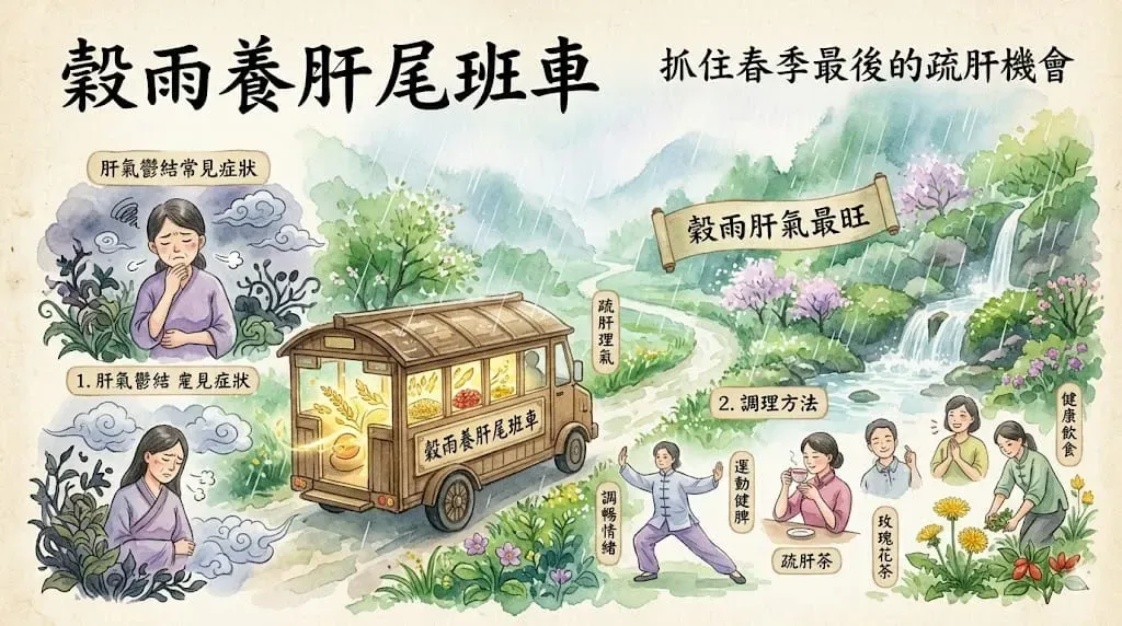 穀雨養肝尾班車:把握春季最後疏肝機會,為夏季健康打好底